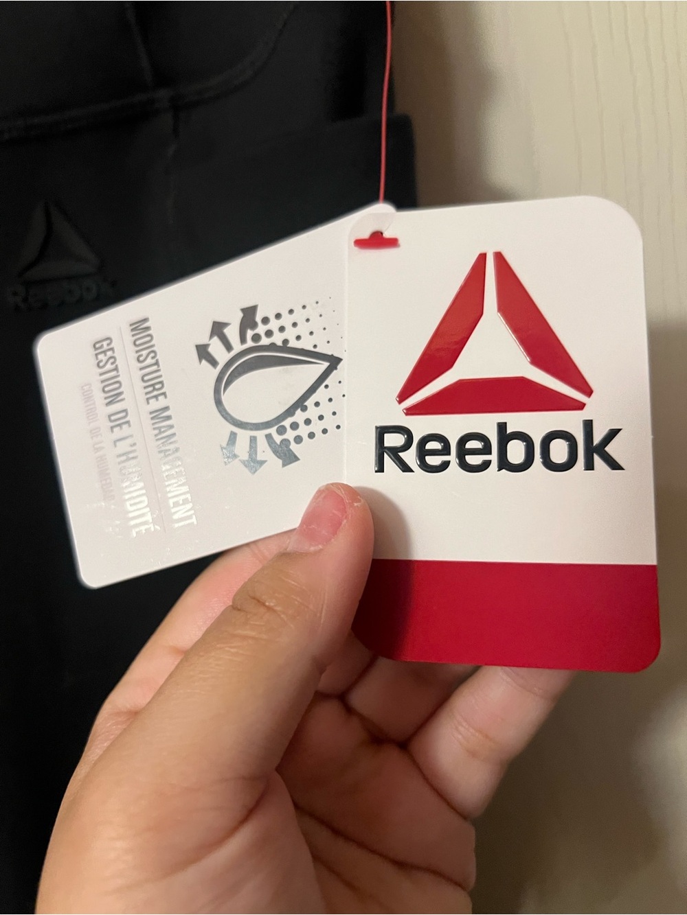 Reebok Black Flare Leggings with pockets - Picture 3 of 4